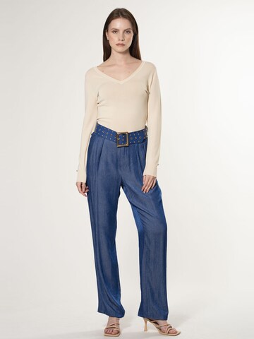 Pull-over Influencer en beige