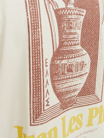 JACK & JONES T-Shirt 'Milos' in Beige