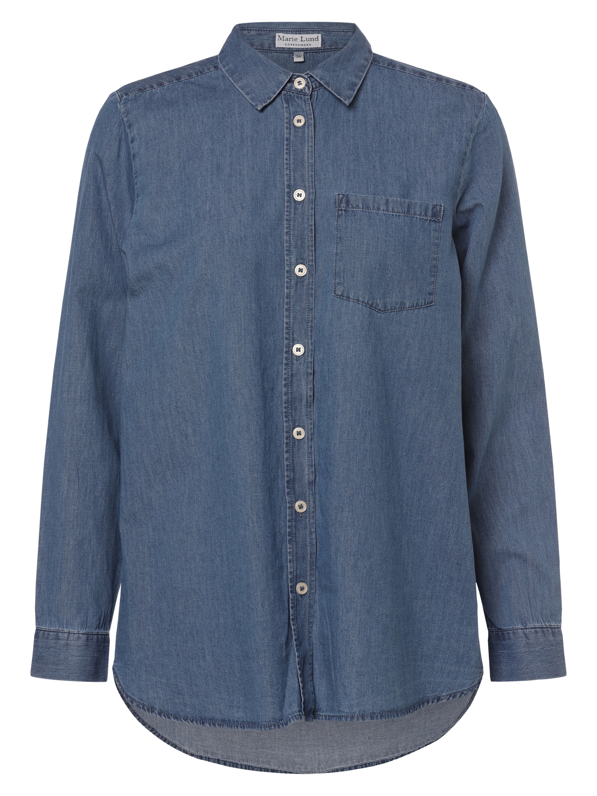 Chemisier ' ' Marie Lund en bleu : devant