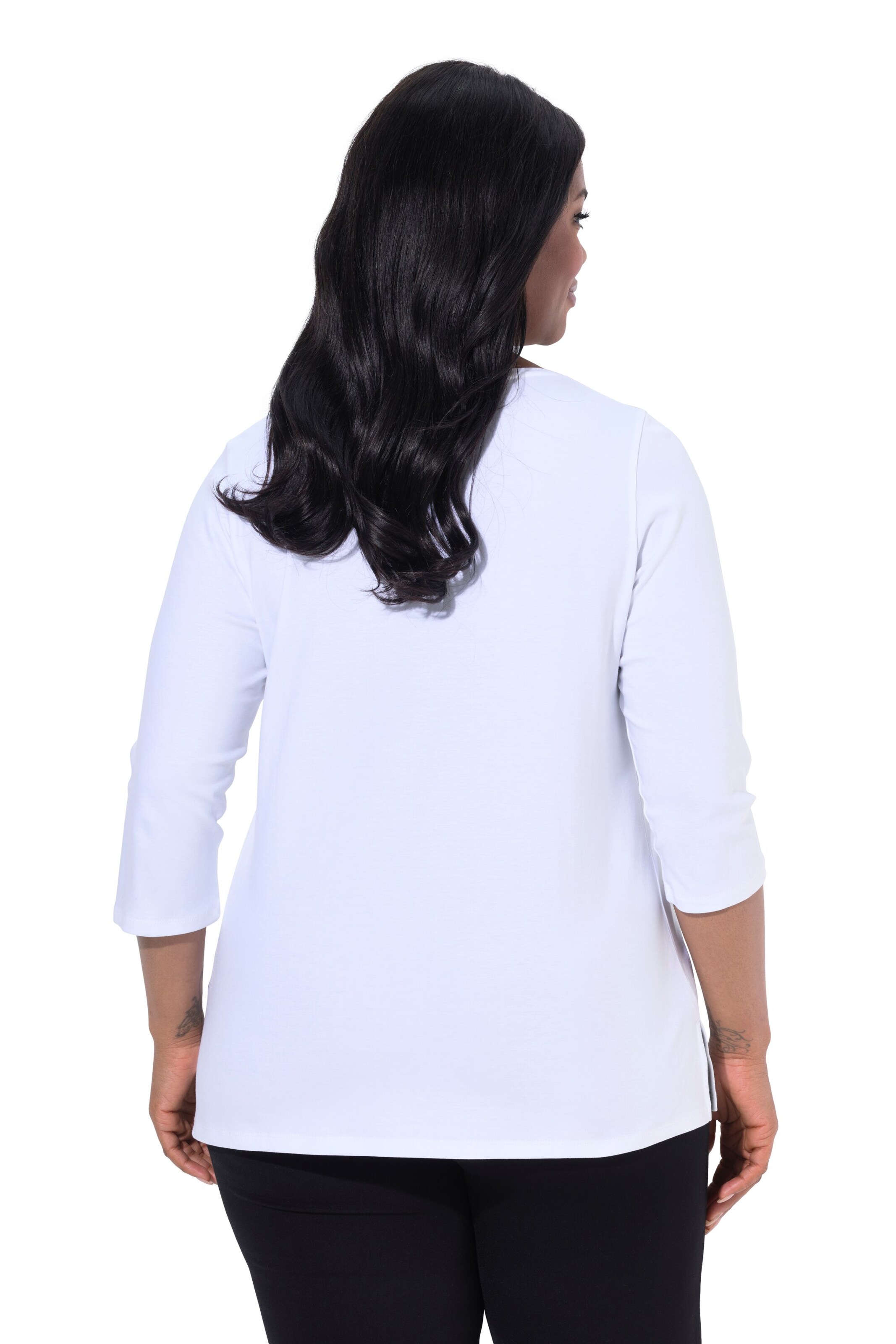 Ulla Popken Shirt in Weiß