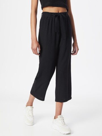 24COLOURS Loose fit Pants in Black: front