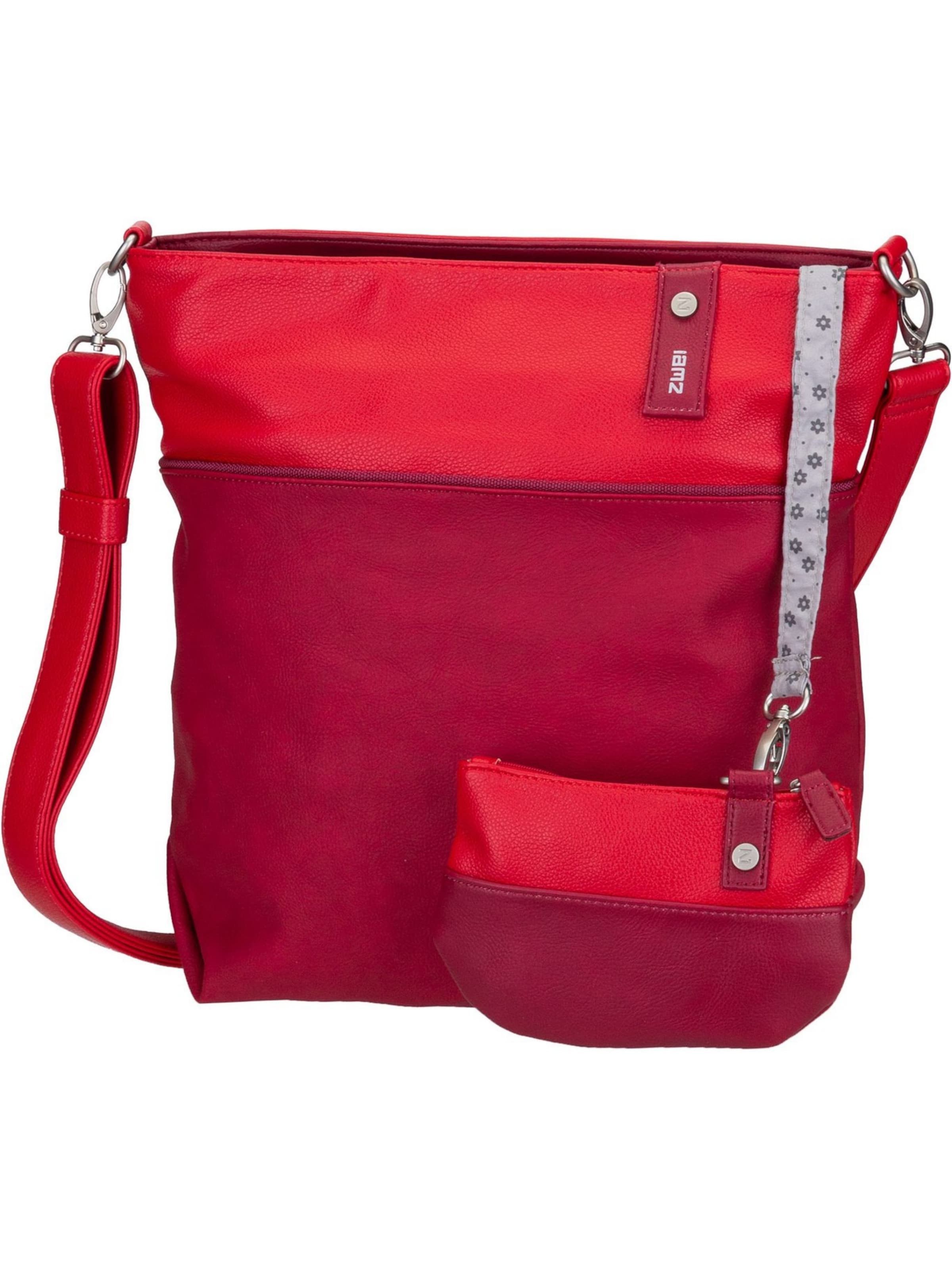 ZWEI Schoudertas 'Jana J12' in Rood