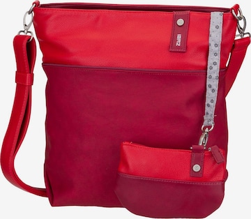 ZWEI Crossbody Bag ' Jana J12 ' in Red