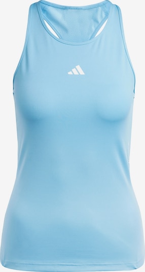 ADIDAS PERFORMANCE Sporttop in hellblau / weiß, Produktansicht