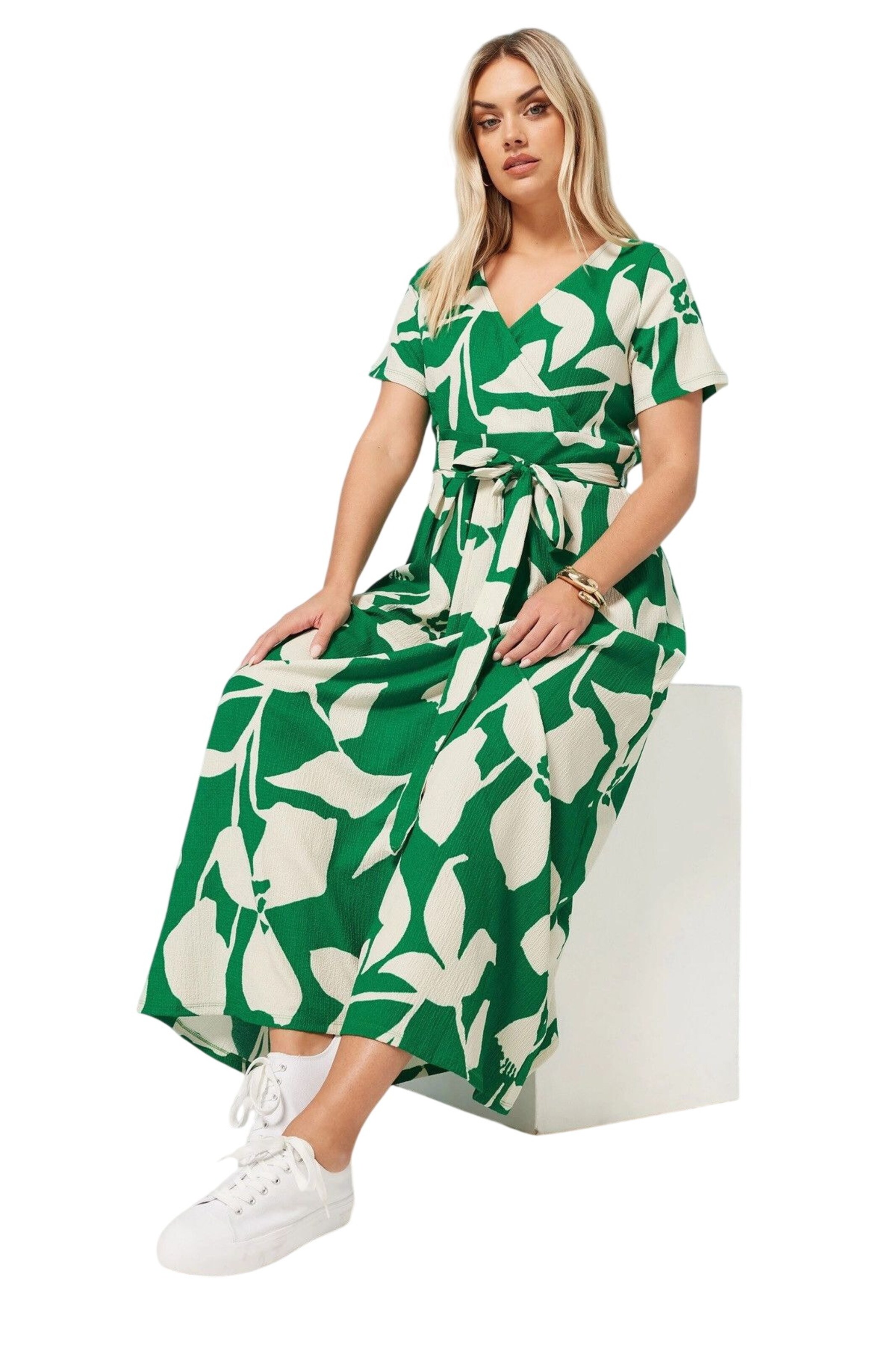 Stil Diva Kleid in Grün