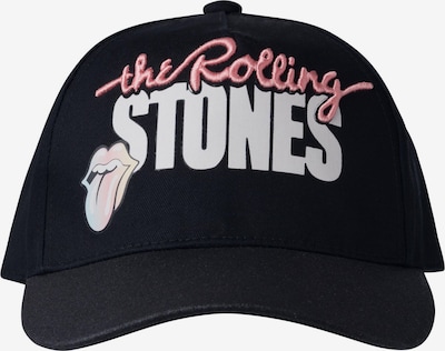 NAME IT Chapeau 'The Rolling Stones' en gris clair / rose / noir, Vue avec produit