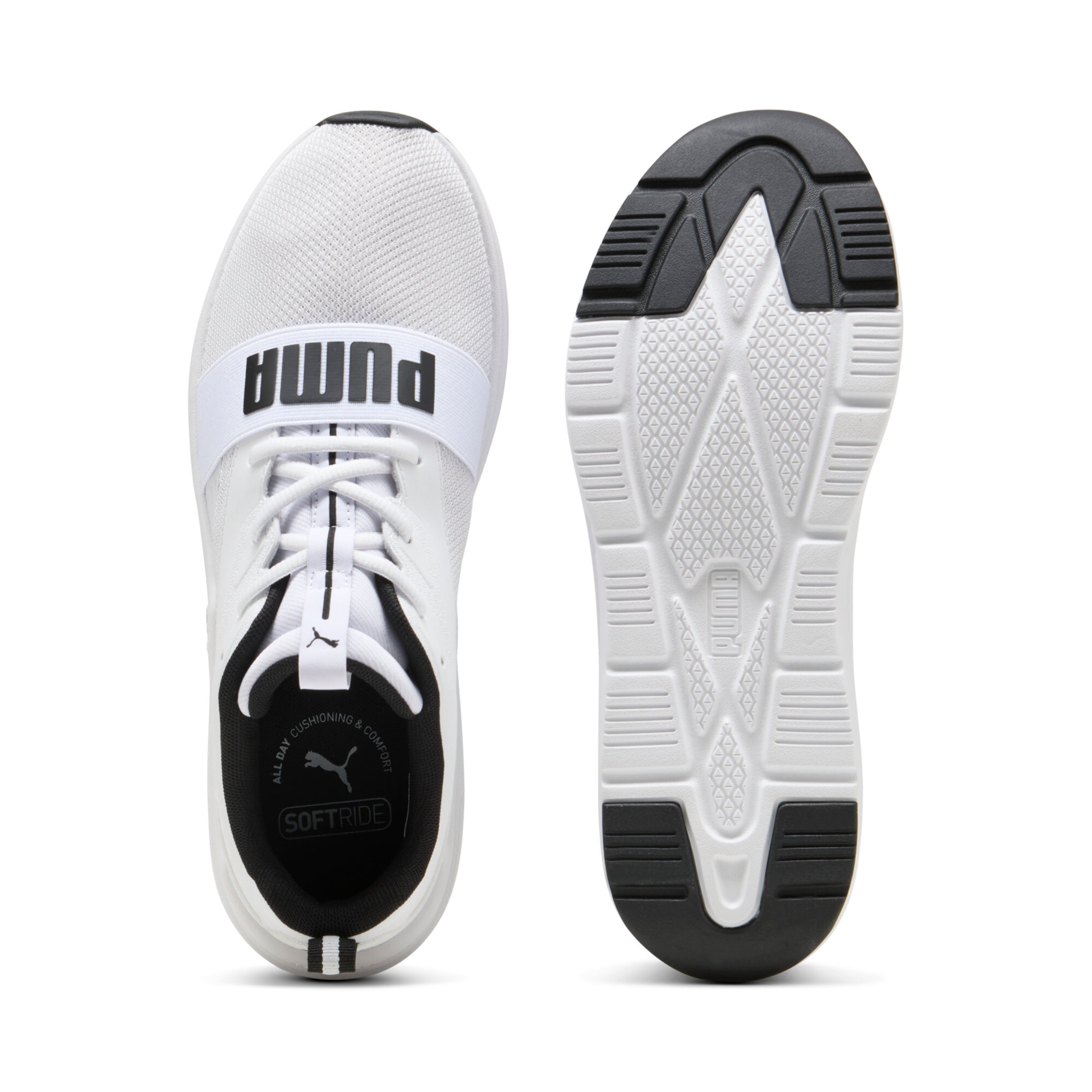 Baskets basses PUMA en blanc