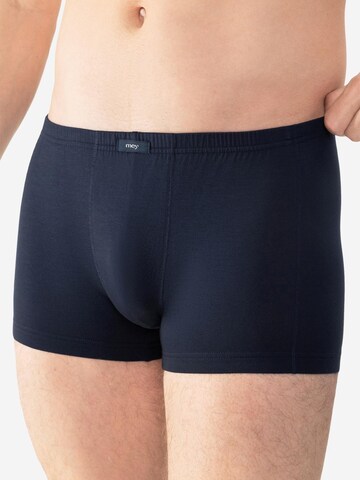 Mey Boxershorts 'Network' in Blauw: voorkant