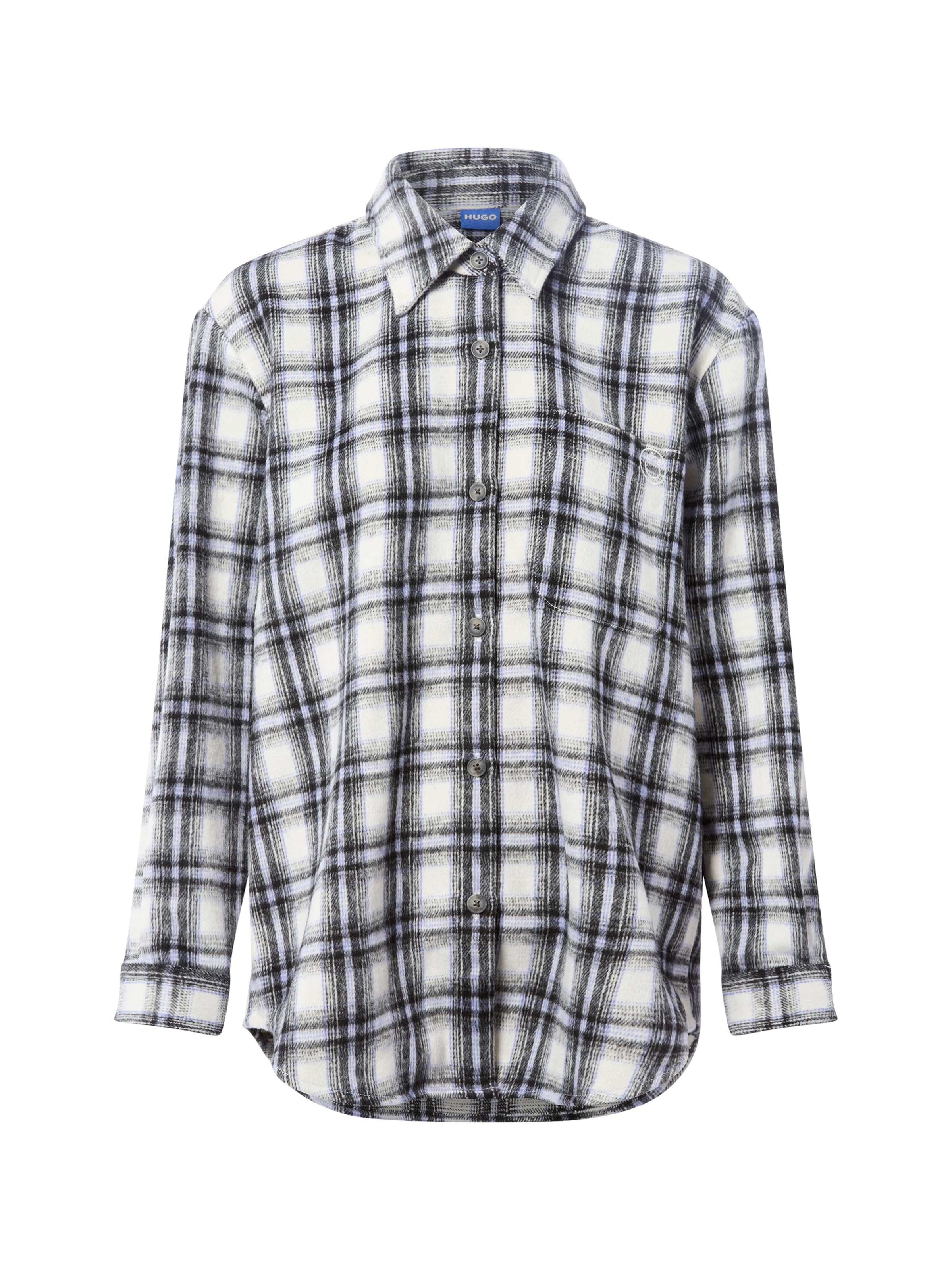 HUGO Bluse 'Ecristy' in Schwarz: Vorderseite