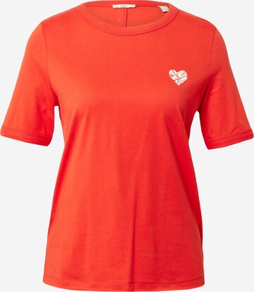 ESPRIT Shirt in Rood: voorkant