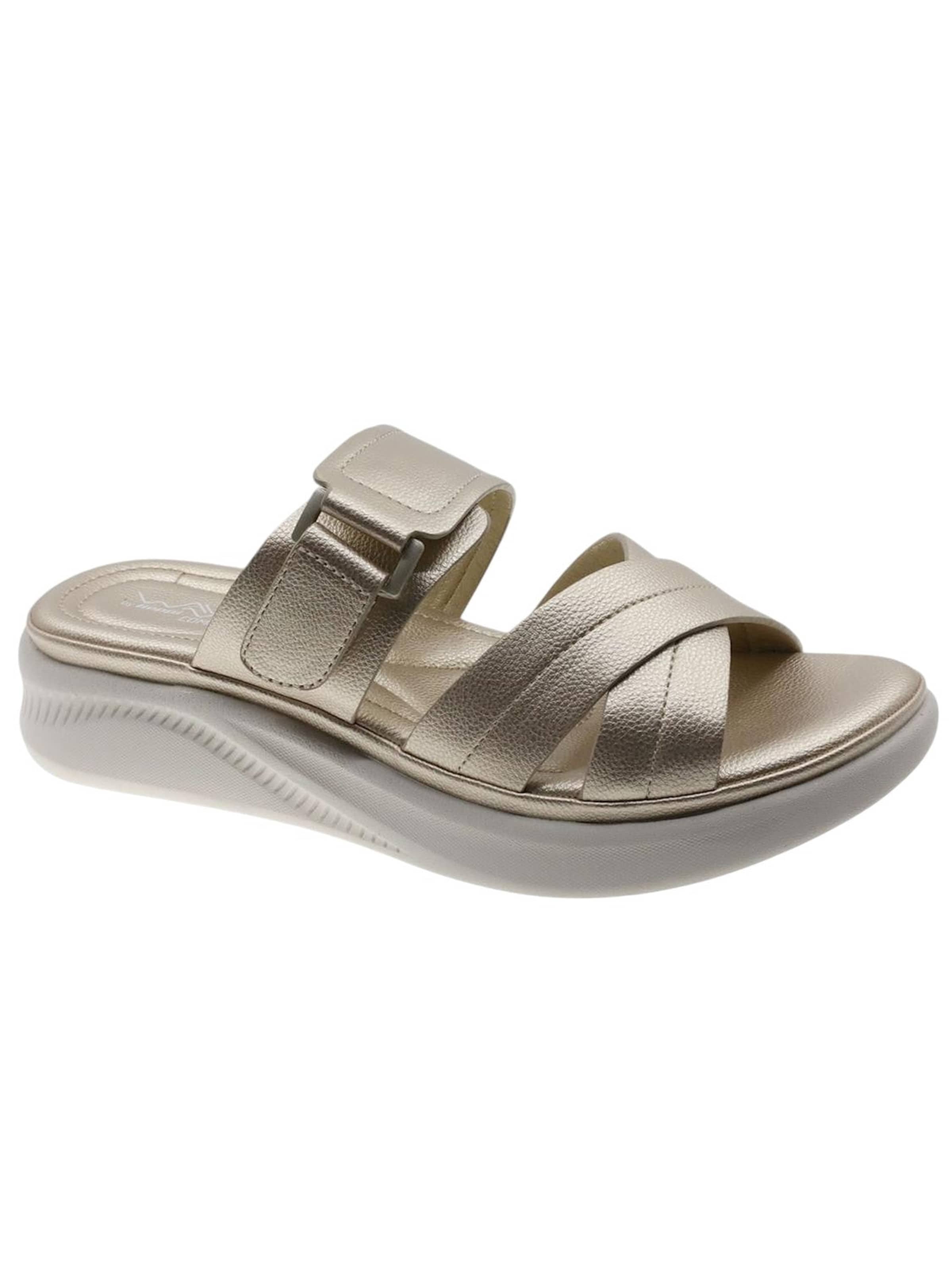 Beppi - Zapatillas de casa 'Casual Slipper' en oro: frente