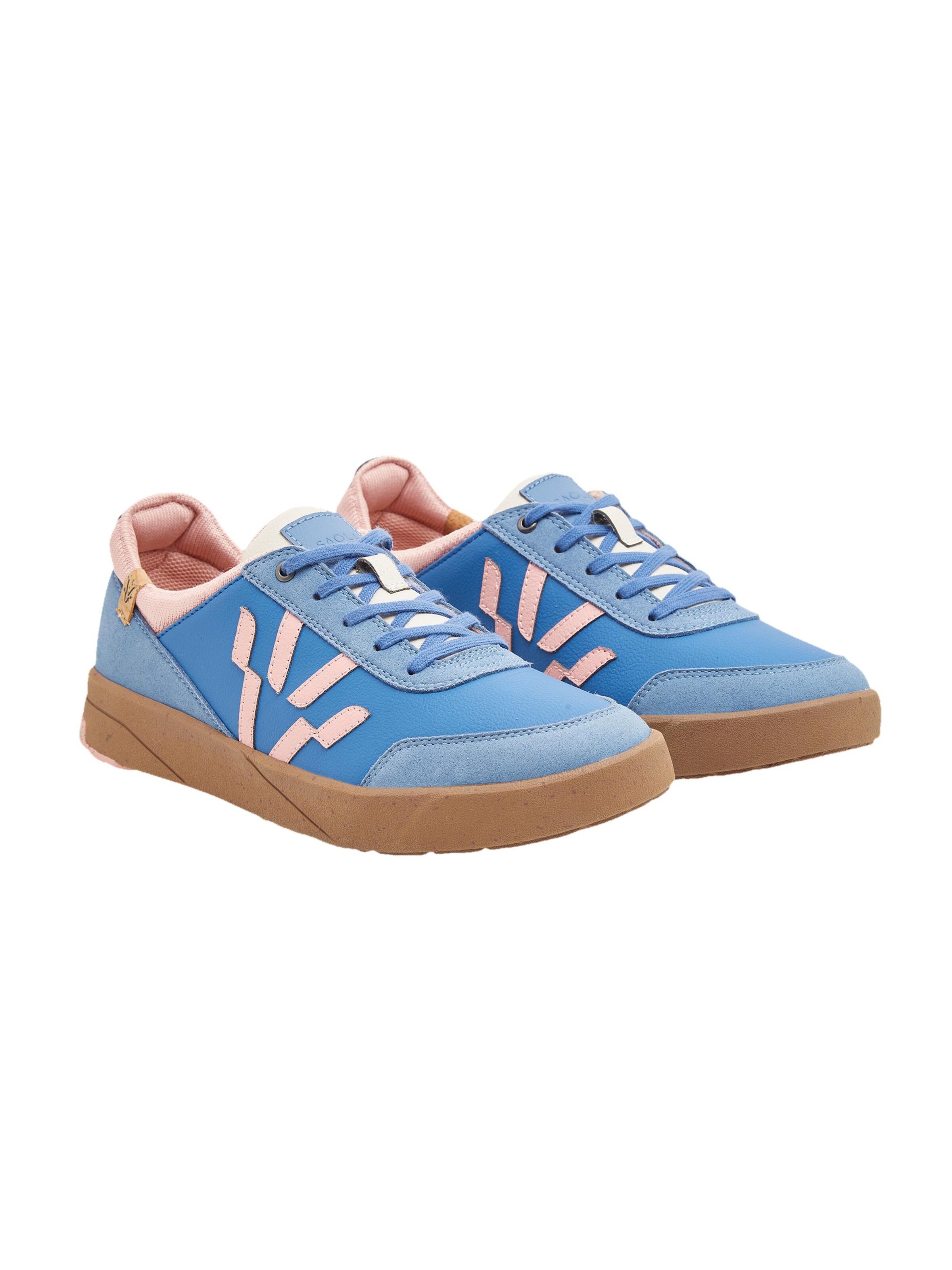 SAOLA Schnürschuh 'Cali W Blue Rose' in Blau