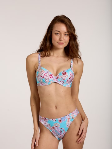 OLYMPIA T-Shirt Bikini in Blau
