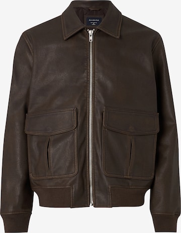 Abercrombie & Fitch Kurtka przejściowa w kolorze brązowy: przód