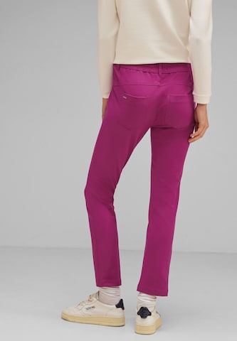 STREET ONE Slim fit Pants in Pink