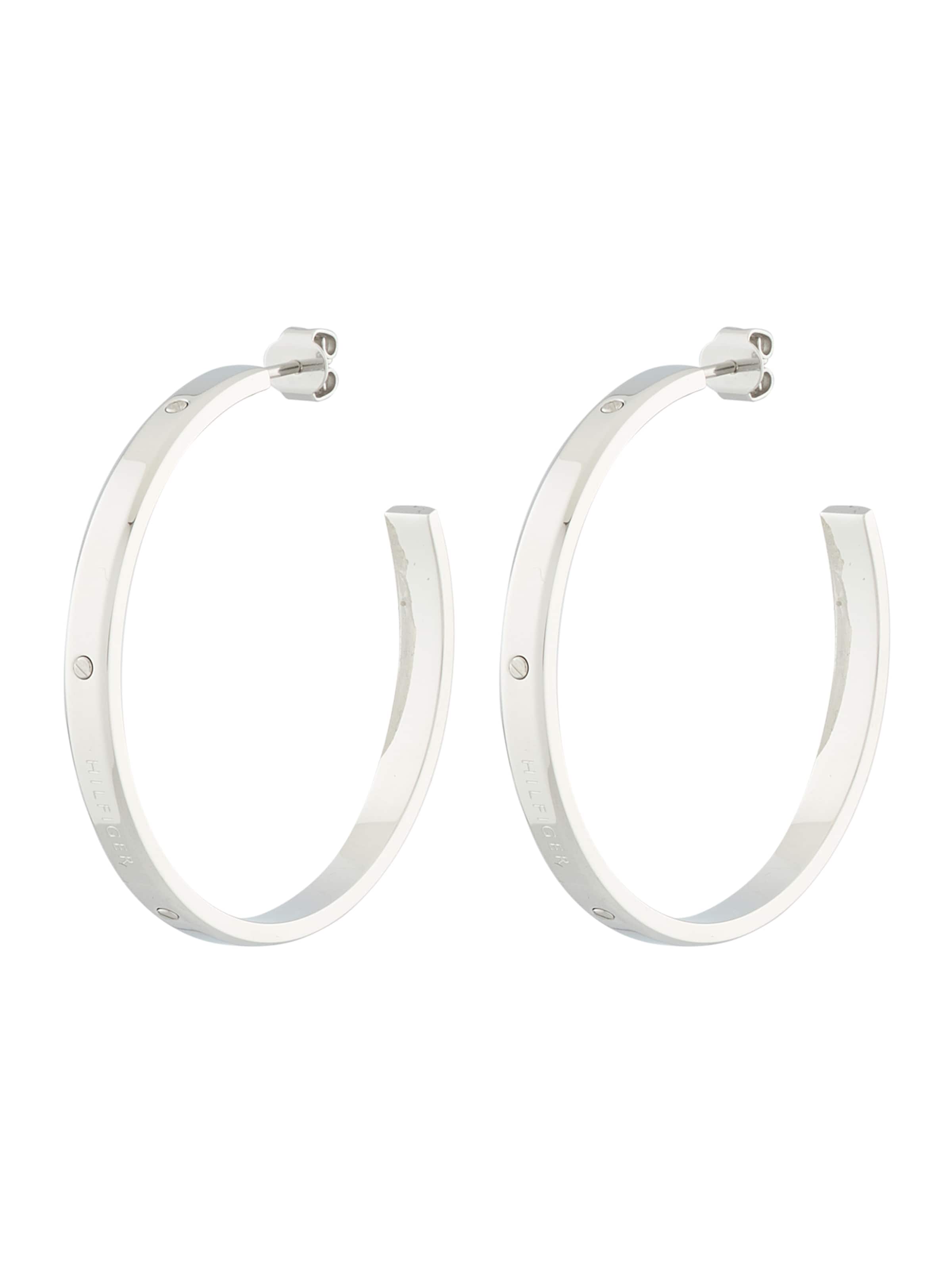 TOMMY HILFIGER - Brincos em prata: frente