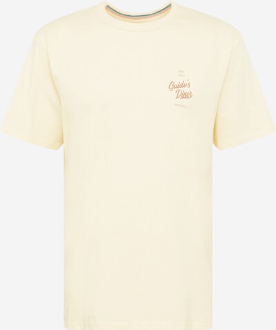 COLOURS & SONS Camiseta en beige / rojo moteado, Vista del producto