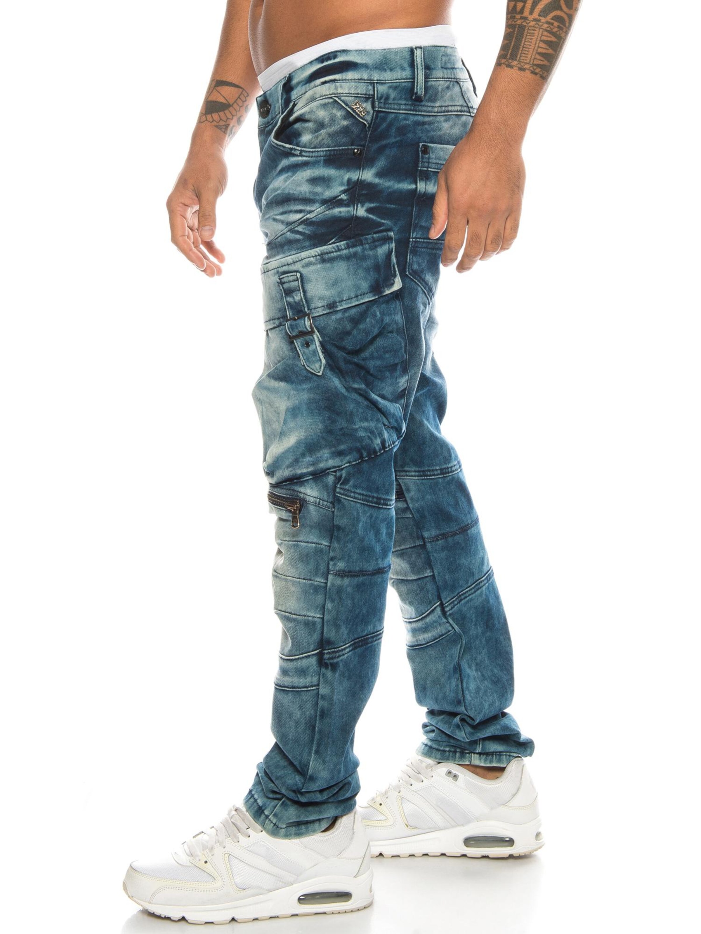 CIPO & BAXX Regular Jeans 'BJ523' in Blue