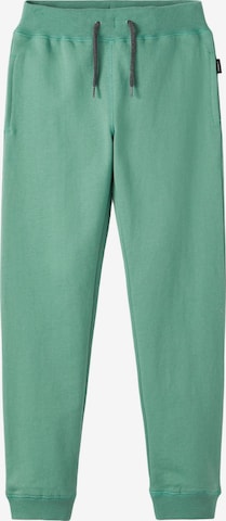 Pantalon NAME IT en vert : devant