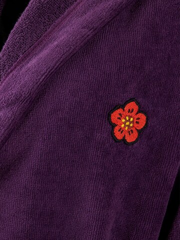 KENZO Long Bathrobe 'KBOKE' in Purple