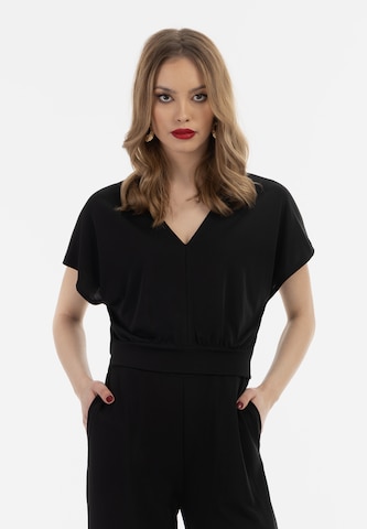 faina Shirt in Black: front