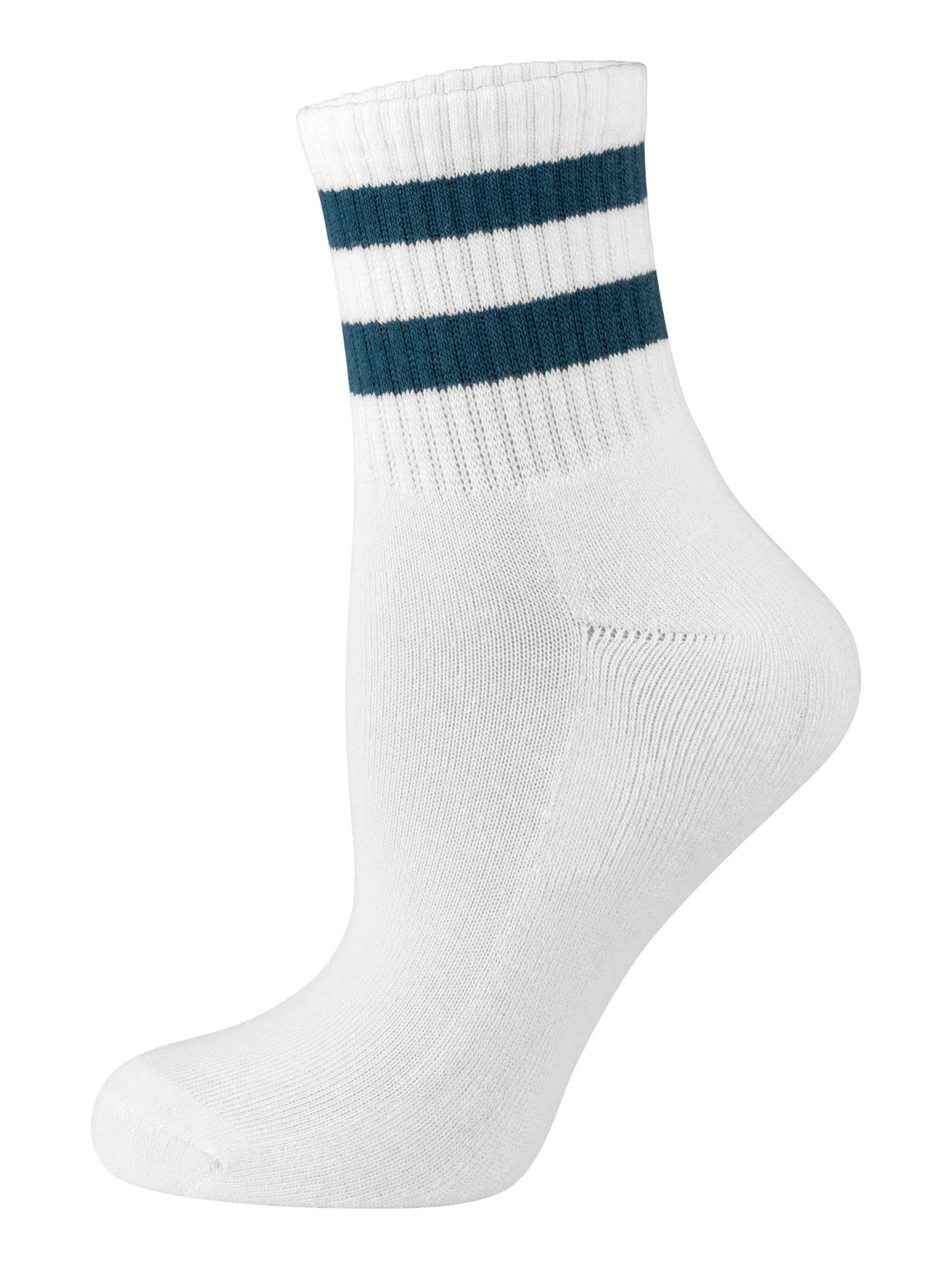 Nur Die Socks ' Kurzsocken ' in White