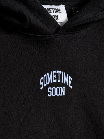 SOMETIME SOON Sweatshirt 'Karma' in Schwarz