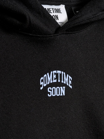 SOMETIME SOON Sweatshirt 'Karma' in Schwarz