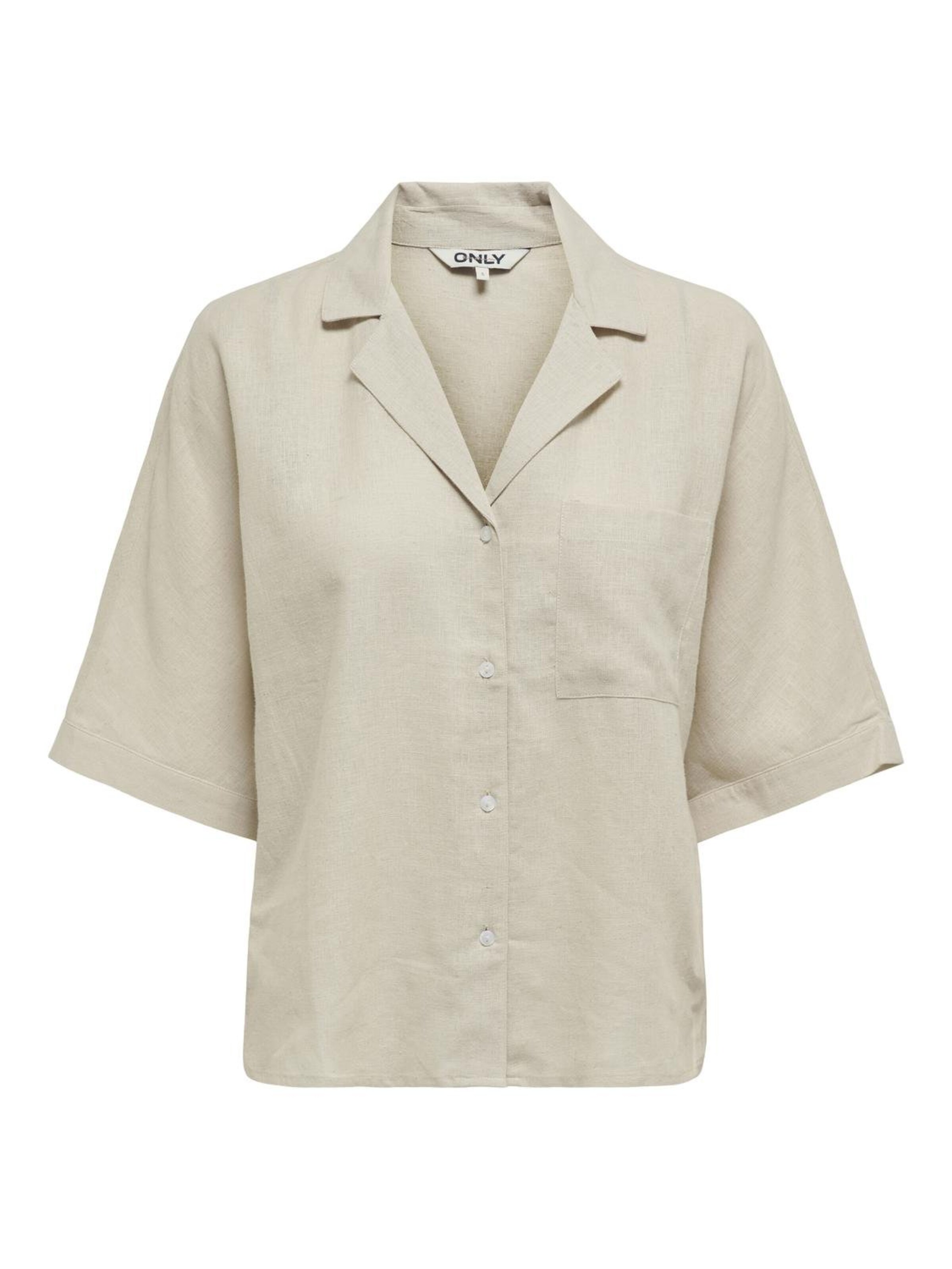 ONLY - Blusa 'Tokyo' en beige: frente