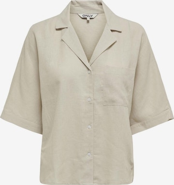 Camicia da donna 'Tokyo' di ONLY in beige: frontale