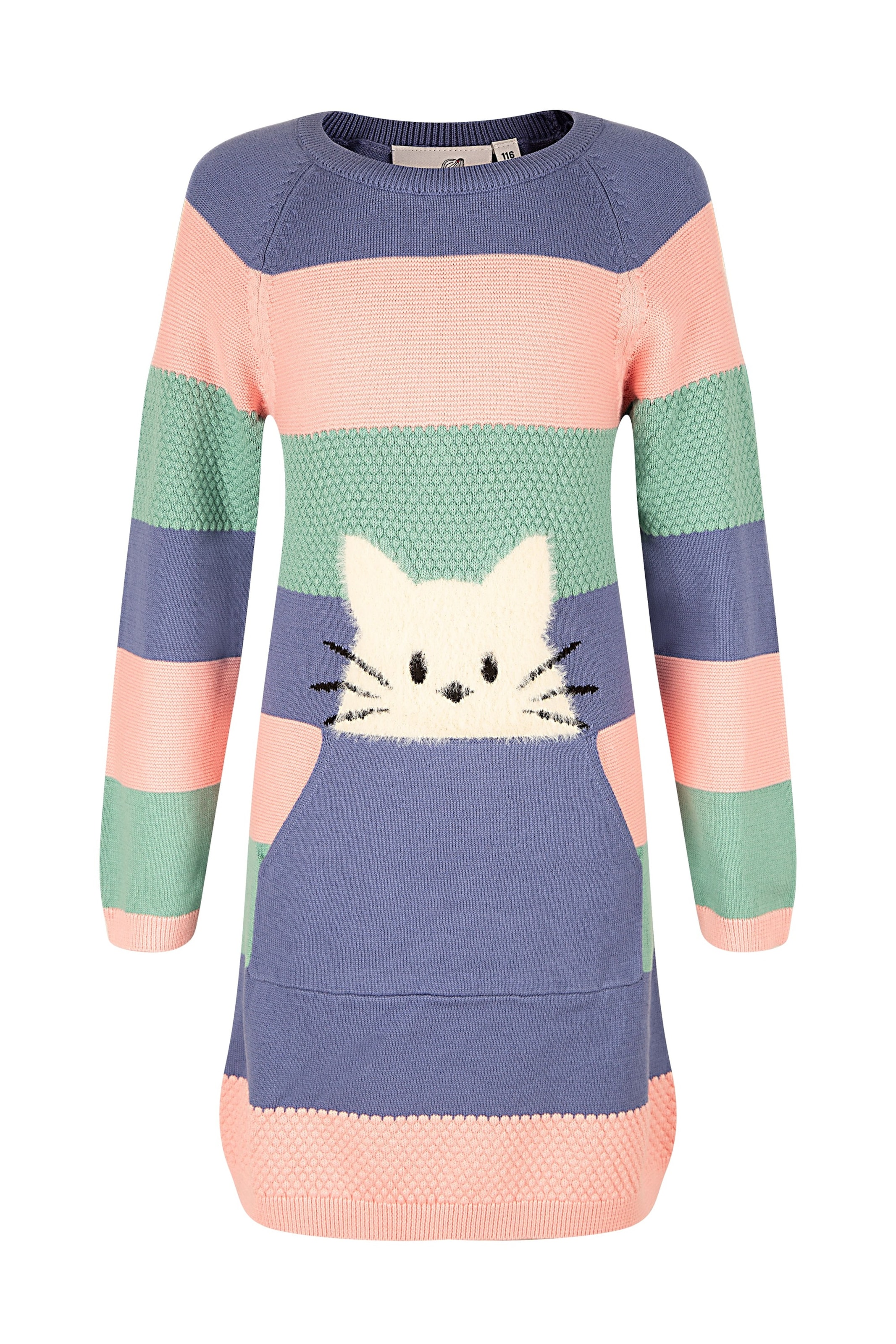 happy girls Šaty - Zmiešané farby: predná strana