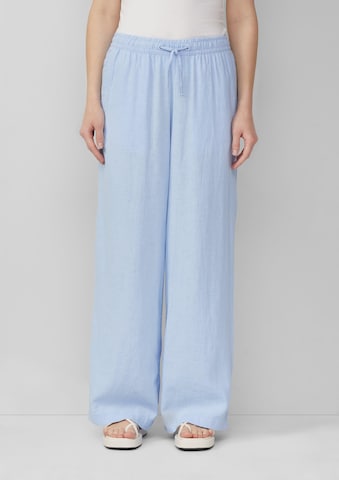 Pantalon QS en bleu : devant