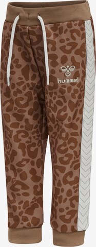 Hummel Regular Sporthose 'NAOMI' in Braun