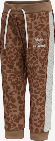 Hummel Regular Sportbroek 'NAOMI' in Bruin