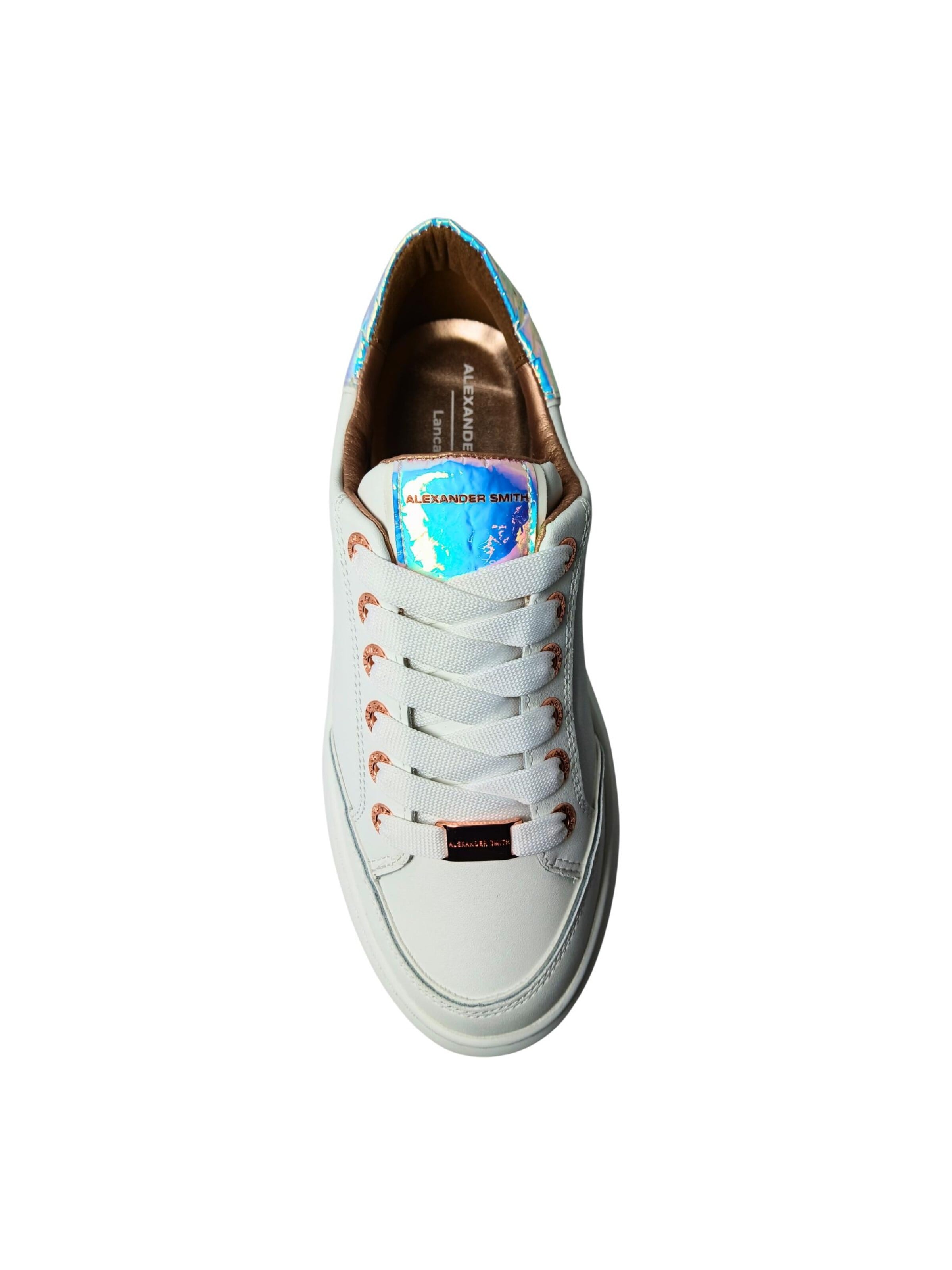 Baskets basses Alexander Smith en blanc