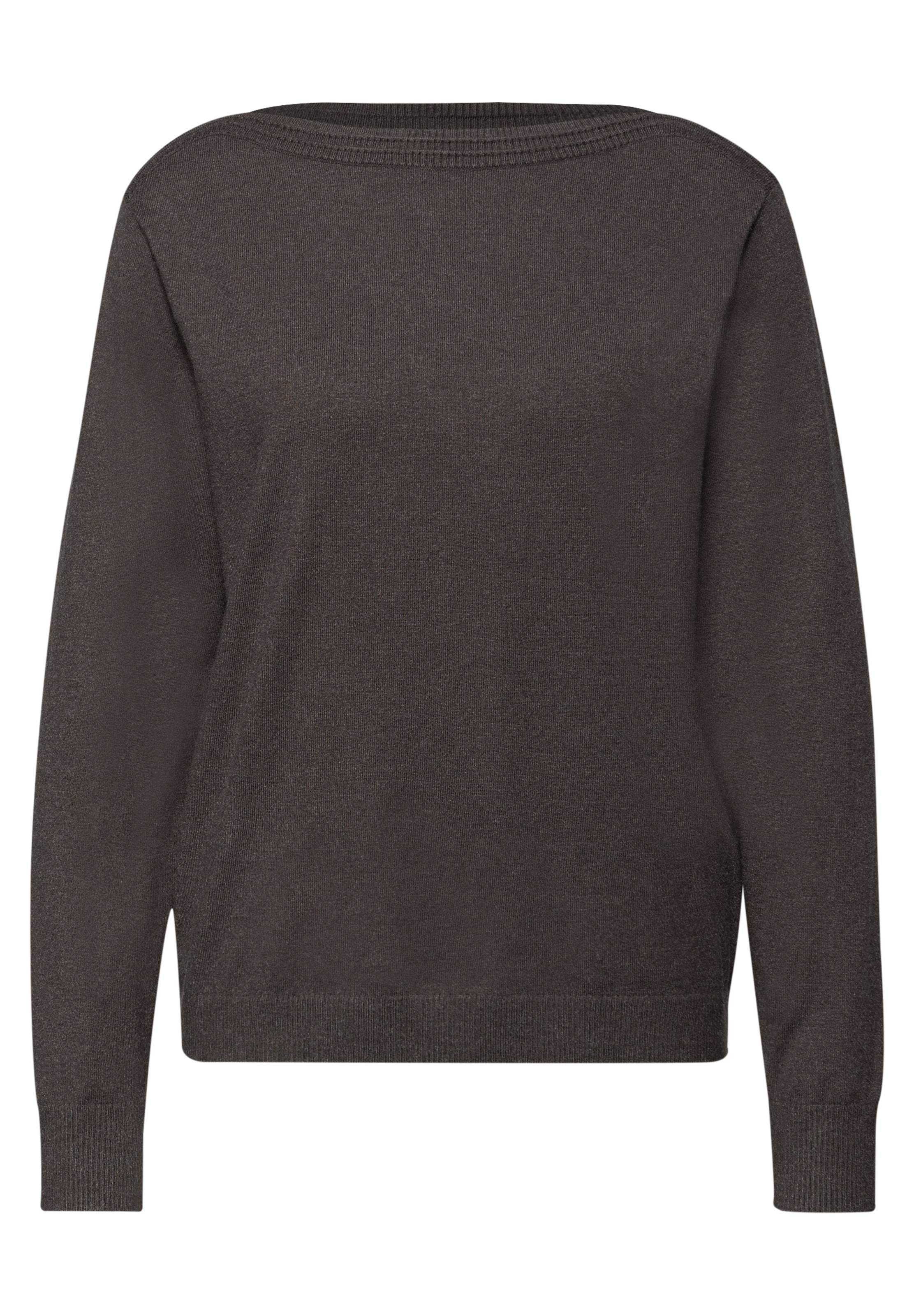 STREET ONE Sweater in Brown: front