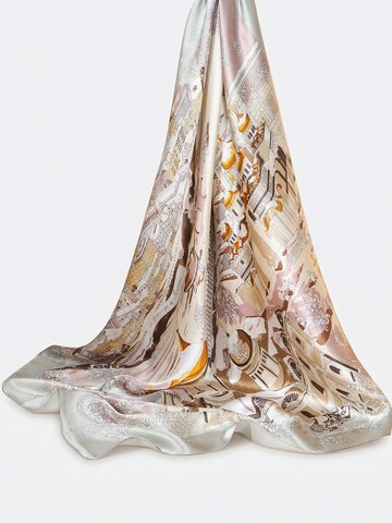 Vivi Idee Scarf 'Winterstadt' in Grey