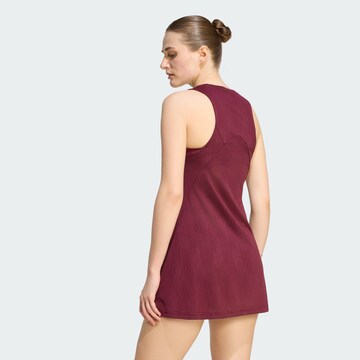 ADIDAS PERFORMANCE - Vestido desportivo em vermelho