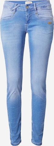 Gang Slimfit Jeans '94NELE' in Blauw: voorkant