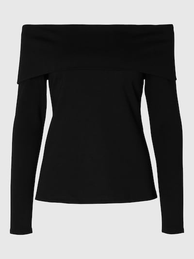 SELECTED FEMME T-shirt en noir, Vue avec produit