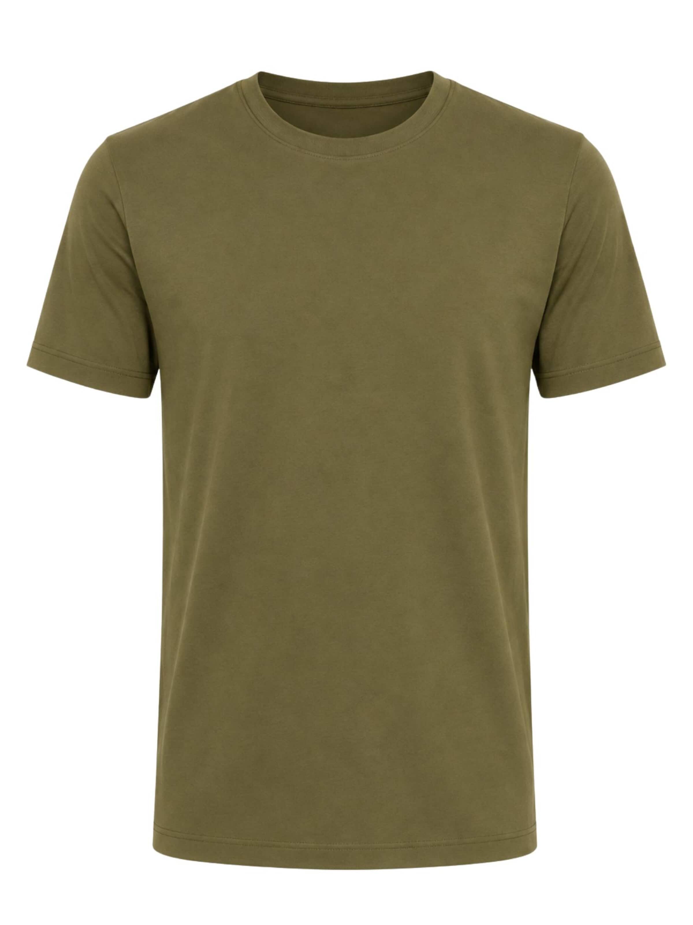 True North Shirt 'Kurzarmshirt' in Green: front