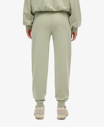 Effilé Pantalon 'Studios' Superdry en vert