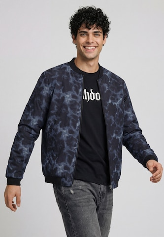 Veste mi-saison ASHDOWN en noir : devant