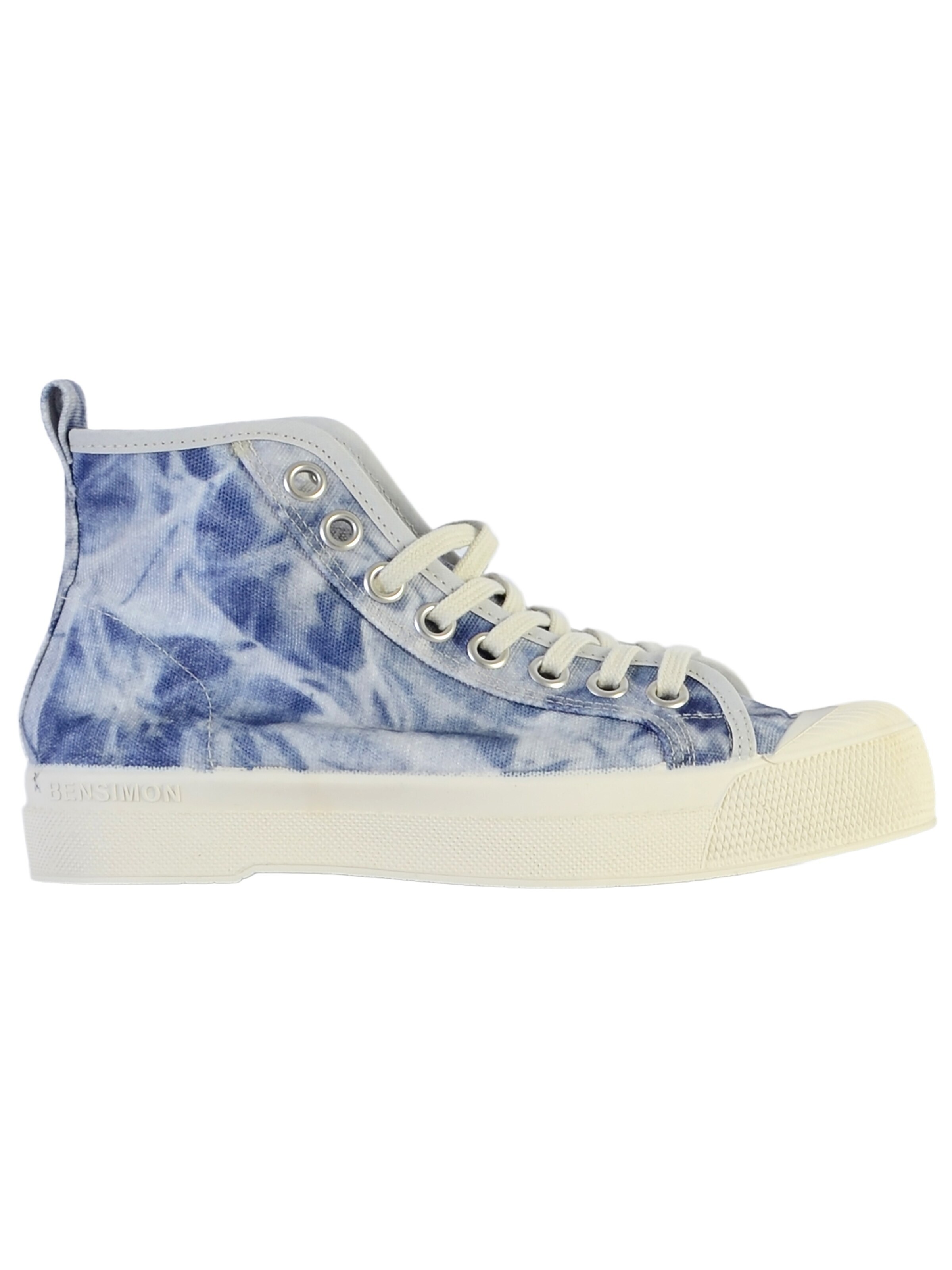 Sneaker alta di Bensimon in lilla