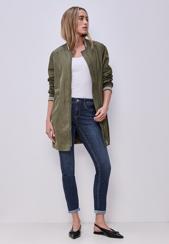 STREET ONE Slimfit Jeans in Blau