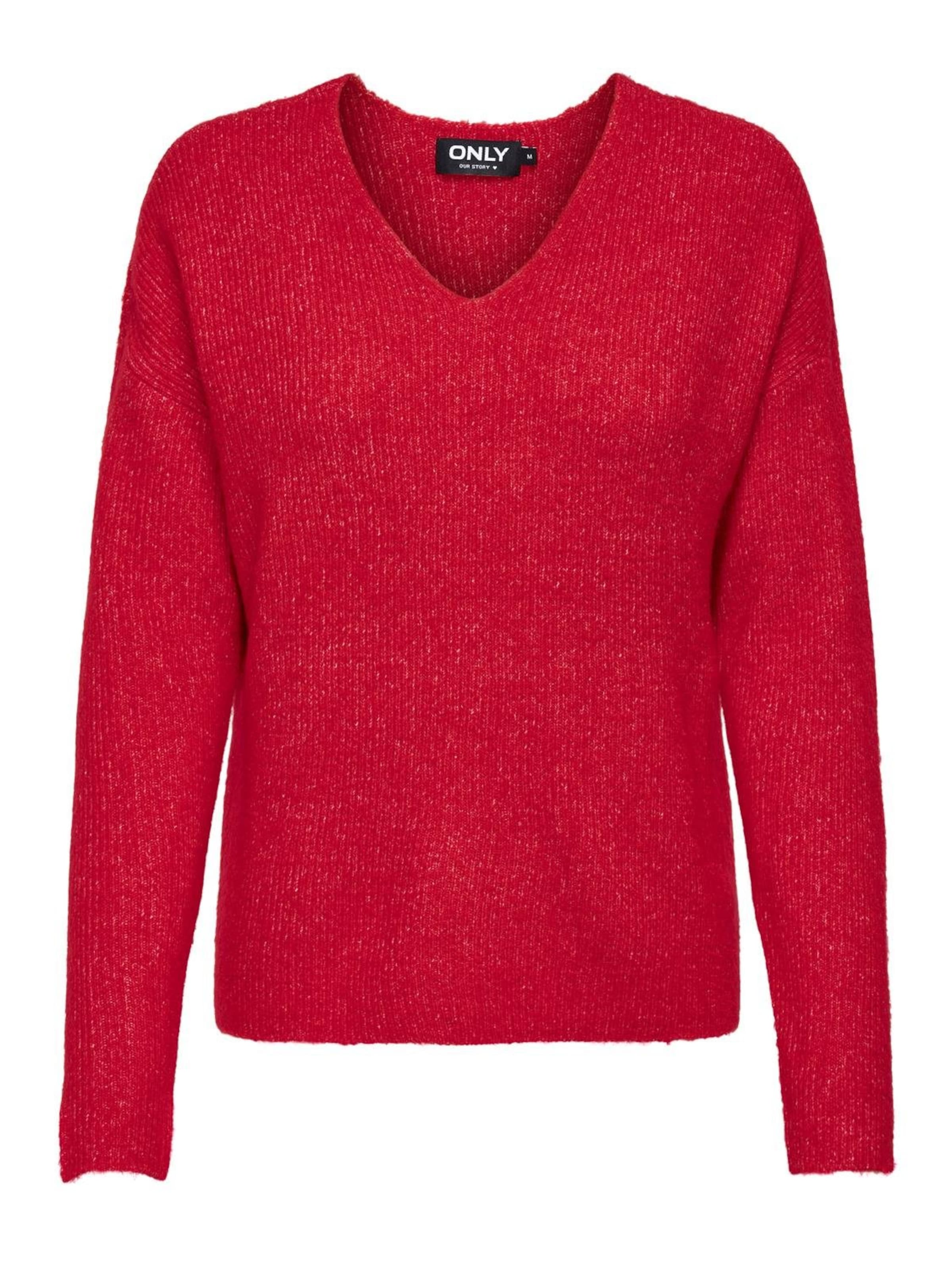 ONLY - Pullover 'ONLCAMILLA' em vermelho: frente