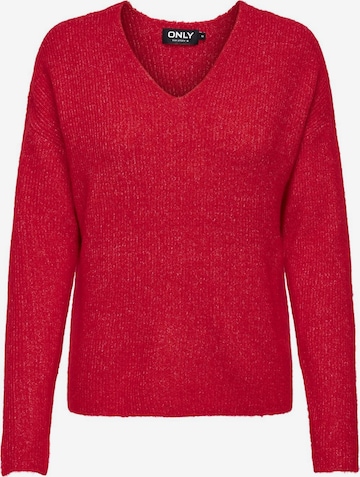 ONLY Пуловер 'ONLCAMILLA' в червено: отпред