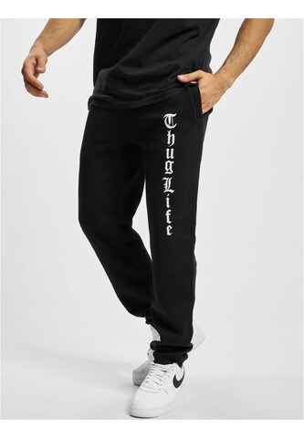 Thug Life Tapered Broek 'Hit The Streets' in Zwart