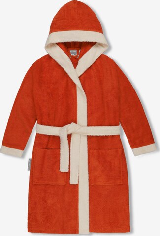 normani Bathrobe 'Elounda' in Orange: front