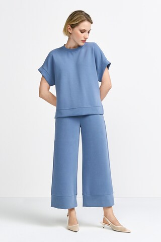 Wide Leg Pantalon à pince Rich & Royal en bleu
